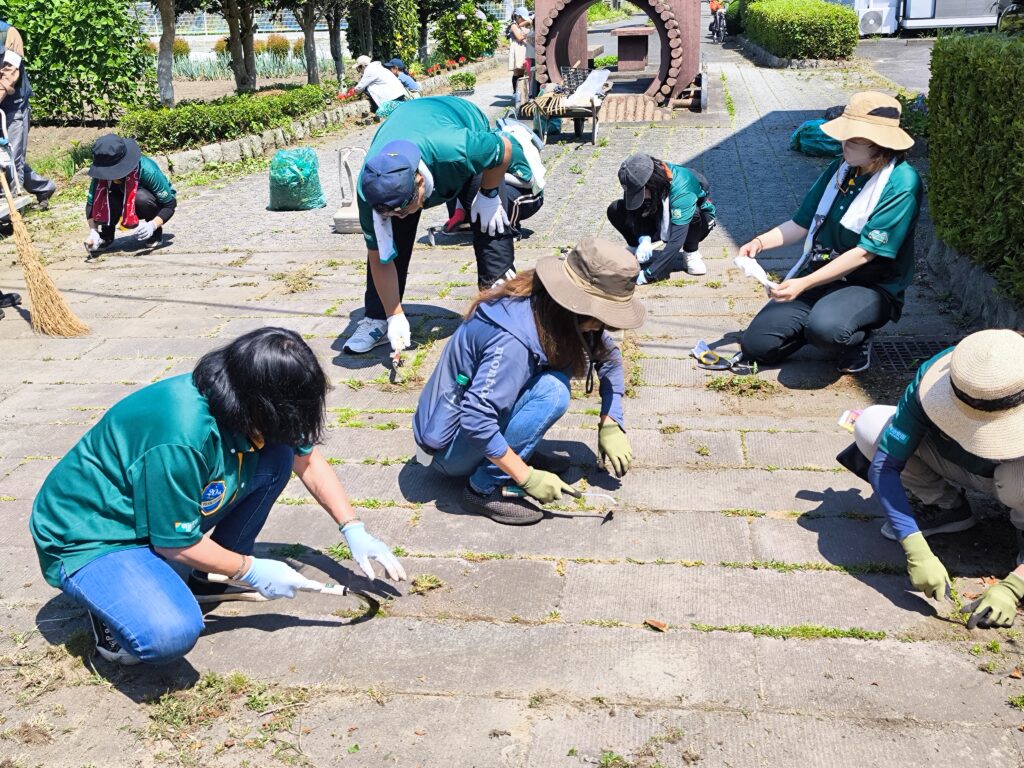 令和6年度西那須野観光協会第1回清掃活動報告